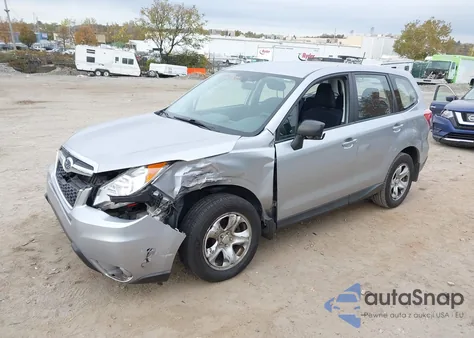 2015 Subaru Forester 2.5I из США, поврежденный, VIN JF2SJAAC5FG836439